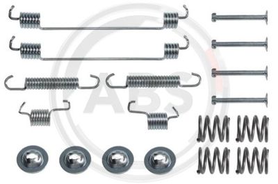 Accessory Kit, brake shoes A.B.S. 0014Q