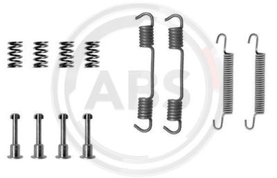 Accessory Kit, parking brake shoes A.B.S. 0708Q