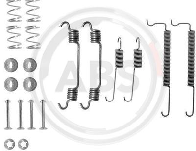 Accessory Kit, brake shoes A.B.S. 0709Q