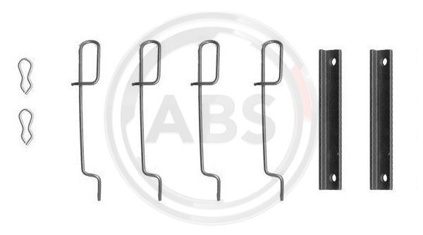 A.B.S. 0992Q Accessory Kit, disc brake pad