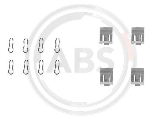 A.B.S. 1055Q Accessory Kit, disc brake pad