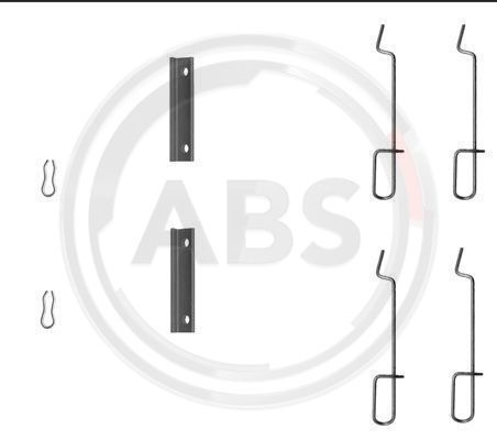 A.B.S. 1125Q Accessory Kit, disc brake pad