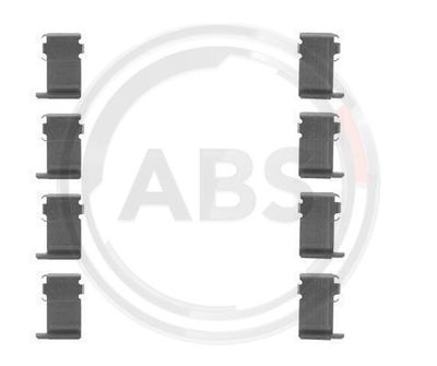 Accessory Kit, disc brake pad A.B.S. 1162Q