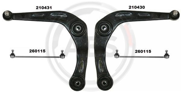 A.B.S. 219903 Repair Kit, control arm