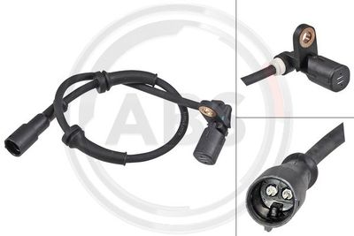 Sensor, wheel speed A.B.S. 30206