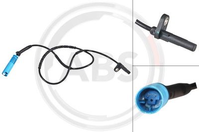 Sensor, wheel speed A.B.S. 31594