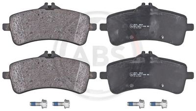 Brake Pad Set, disc brake A.B.S. 35076