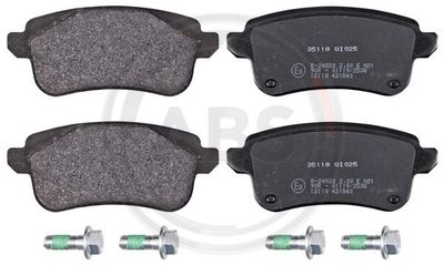 Brake Pad Set, disc brake A.B.S. 35118