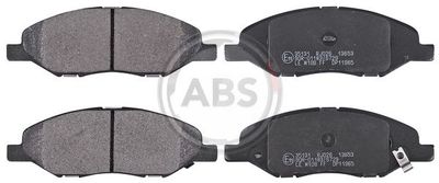 Brake Pad Set, disc brake A.B.S. 35131