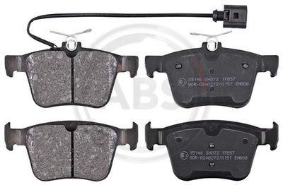 Brake Pad Set, disc brake A.B.S. 35146