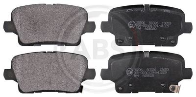 Brake Pad Set, disc brake A.B.S. 35206