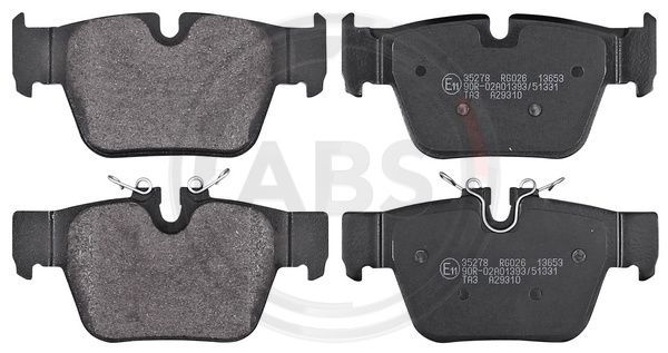 A.B.S. 35278 Brake Pad Set, disc brake