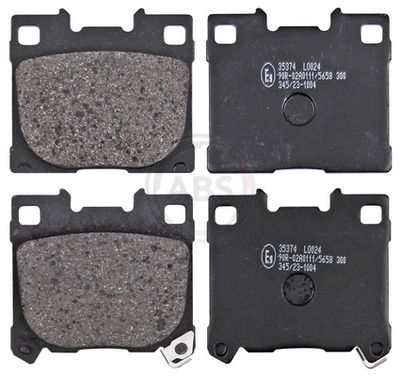 Brake Pad Set, disc brake A.B.S. 35374