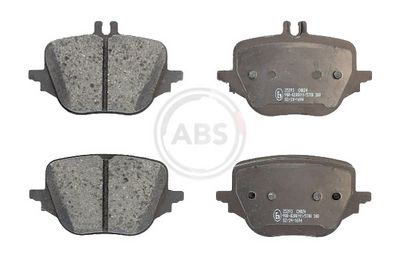 Brake Pad Set, disc brake A.B.S. 35393