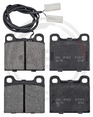 A.B.S. 36005 Brake Pad Set, disc brake