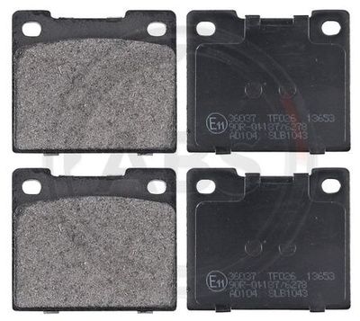 Brake Pad Set, disc brake A.B.S. 36037