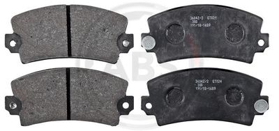 Brake Pad Set, disc brake A.B.S. 36042/2