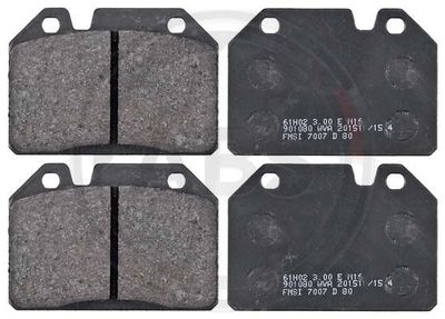 Brake Pad Set, disc brake A.B.S. 36045