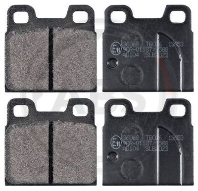 Brake Pad Set, disc brake A.B.S. 36068