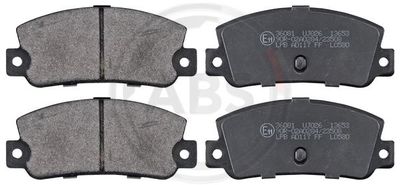 Brake Pad Set, disc brake A.B.S. 36081