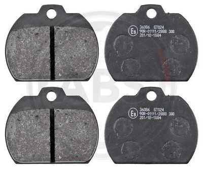 Brake Pad Set, disc brake A.B.S. 36086