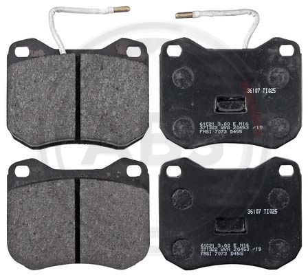 A.B.S. 36107 Brake Pad Set, disc brake