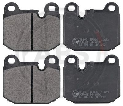 Brake Pad Set, disc brake A.B.S. 36140