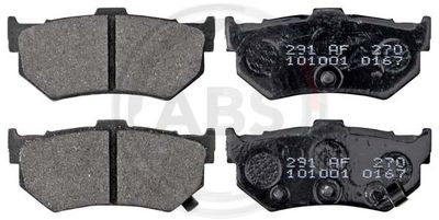 Brake Pad Set, disc brake A.B.S. 36173