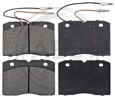 Brake Pad Set, disc brake A.B.S. 36180