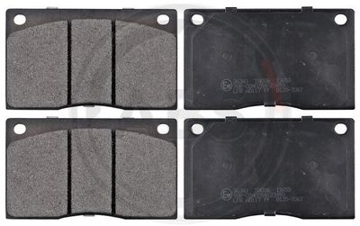 Brake Pad Set, disc brake A.B.S. 36341