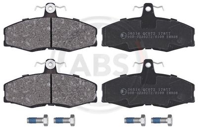 Brake Pad Set, disc brake A.B.S. 36516