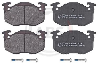 Brake Pad Set, disc brake A.B.S. 36580