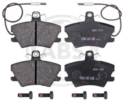Brake Pad Set, disc brake A.B.S. 36583