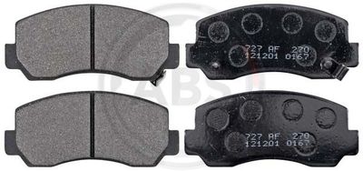 Brake Pad Set, disc brake A.B.S. 36587