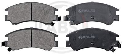 Brake Pad Set, disc brake A.B.S. 36611/1