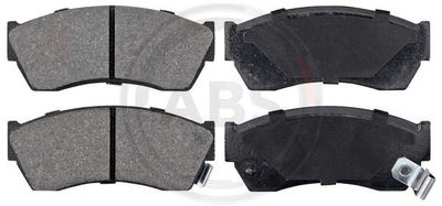 Brake Pad Set, disc brake A.B.S. 36656