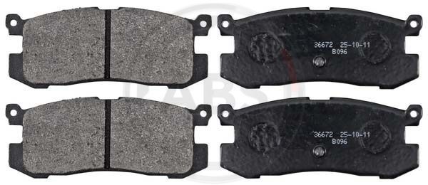 A.B.S. 36672 Brake Pad Set, disc brake