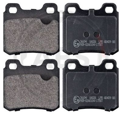 Brake Pad Set, disc brake A.B.S. 36694