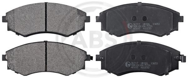 A.B.S. 36717 Brake Pad Set, disc brake