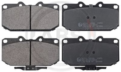 Brake Pad Set, disc brake A.B.S. 36718