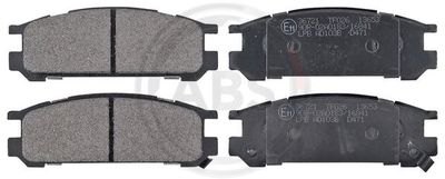 Brake Pad Set, disc brake A.B.S. 36721