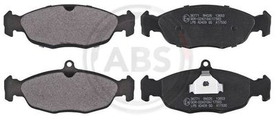 Brake Pad Set, disc brake A.B.S. 36771