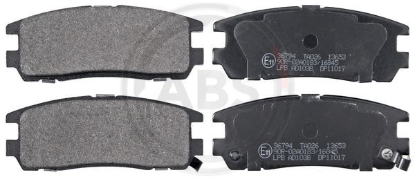 A.B.S. 36794 Brake Pad Set, disc brake