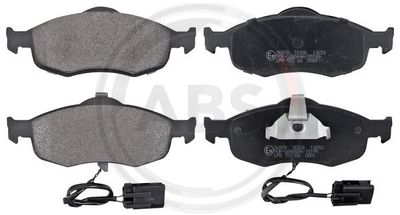 Brake Pad Set, disc brake A.B.S. 36808