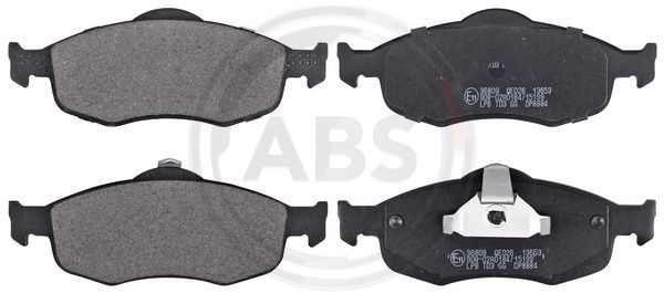 A.B.S. 36809 Brake Pad Set, disc brake