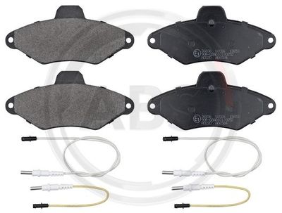 Brake Pad Set, disc brake A.B.S. 36836