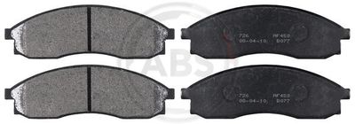 Brake Pad Set, disc brake A.B.S. 36862