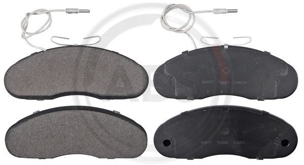 A.B.S. 36877 Brake Pad Set, disc brake