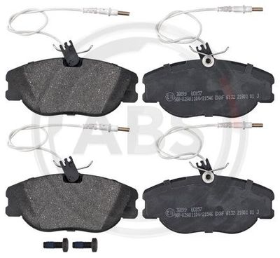 Brake Pad Set, disc brake A.B.S. 36899