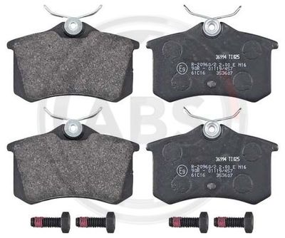 Brake Pad Set, disc brake A.B.S. 36994